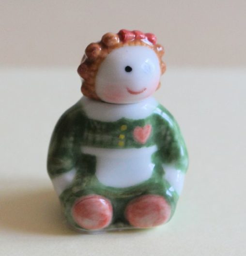 Cookie Jar Dolly shape The Doll House