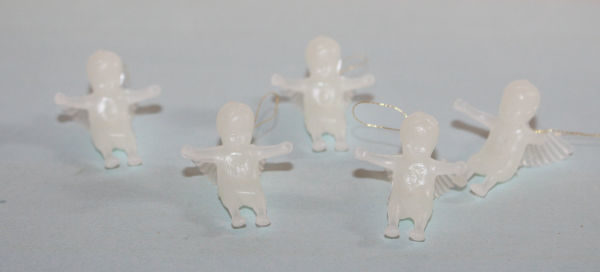 Angels - set 5 glow in the dark