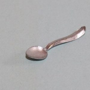 Silver Metal Serving Spoon