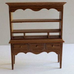 Oak Hutch with Drawers