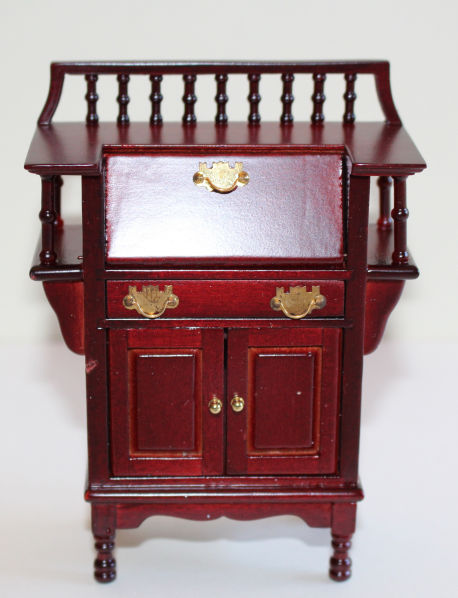 Desk Mahogany Drop Down Front The Doll House