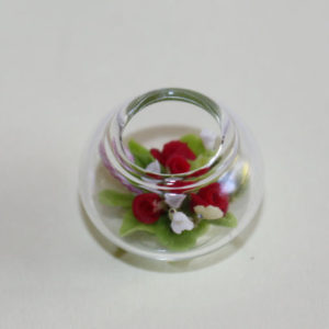 Glass Bowl of Flowers