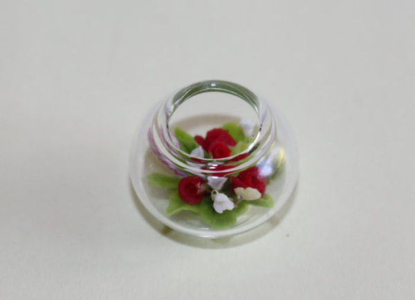 Glass Bowl of Flowers