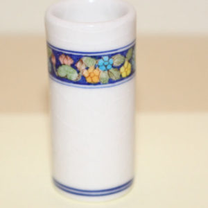 Umbrella Stand White Porcelain