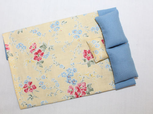 Bedspread/Doona-Blue and Yellow Floral