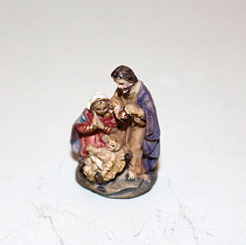 Nativity Scene – Painted | The Doll House